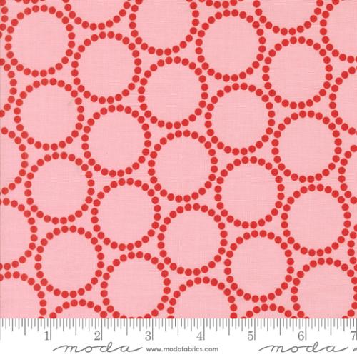 Pearl Bracelets in Cotton Candy  for Tiny Christmas by Lizzy House for Moda fabrics
