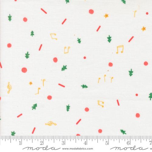 Christmas Cookie in Snow for Tiny Christmas by Lizzy House for Moda fabrics