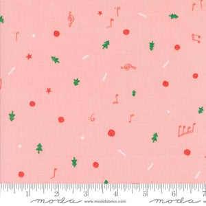 Christmas Cookie in Cotton Candy for Tiny Christmas by Lizzy House for Moda fabrics