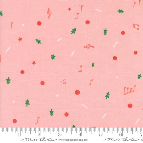 Christmas Cookie in Cotton Candy for Tiny Christmas by Lizzy House for Moda fabrics