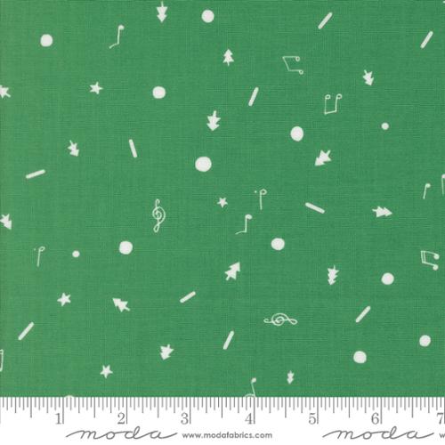 Christmas Cookie in Forest for Tiny Christmas by Lizzy House for Moda fabrics