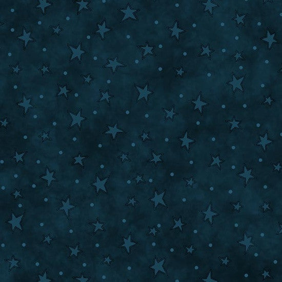 Starry Basics in Indigo for Henry Glass