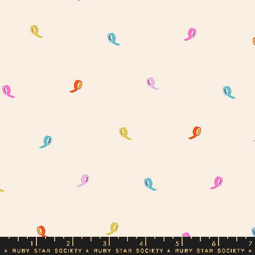 Roll With It in Natural from Washi Plus by Rashida Coleman-Hale by Ruby Star Society for Moda Fabrics