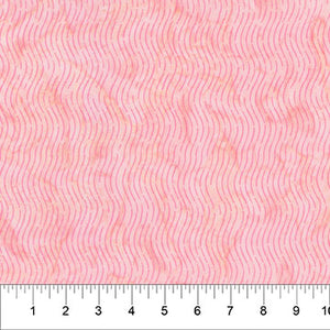 Ink Wave in Blush for Love Notes by Banyan Batiks