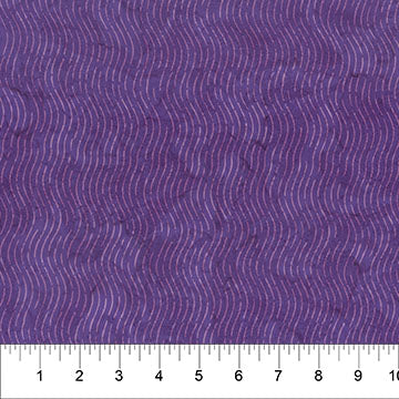 Large Hearts in Purple for Love Notes by Banyan Batiks