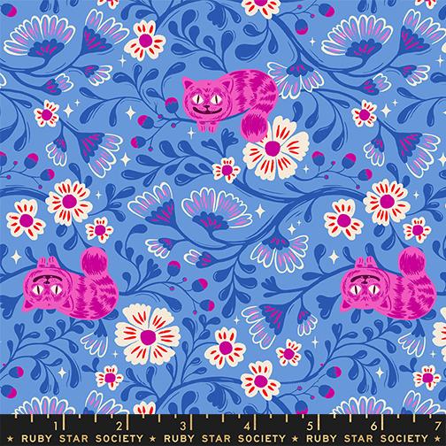 Cheshire in Lindley Blue from Hello Alice by Sarah Watts of Ruby Star Society for Moda Fabrics