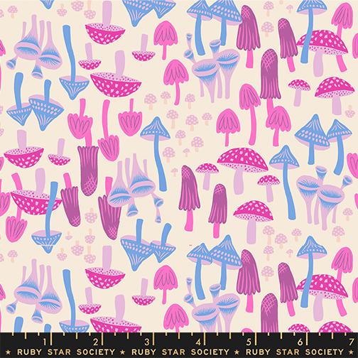 Mushroom Land in Shell from Hello Alice by Sarah Watts of Ruby Star Society for Moda Fabrics