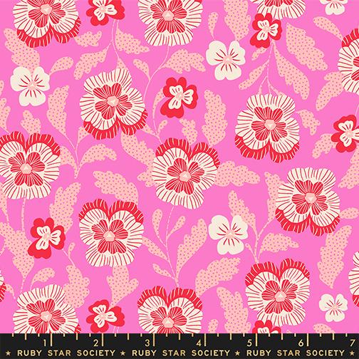 Violets in Lipstick from Hello Alice by Sarah Watts of Ruby Star Society for Moda Fabrics