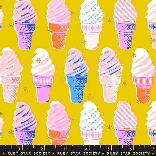 Ice Cream in Golden Hour from Best Day Ever by Melody Miller of Ruby Star Society for Moda Fabrics