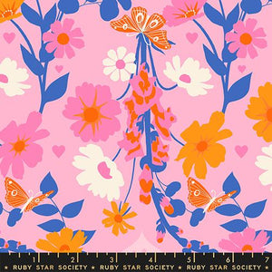 Foxgloves in Posy from Best Day Ever by Melody Miller of Ruby Star Society for Moda Fabrics