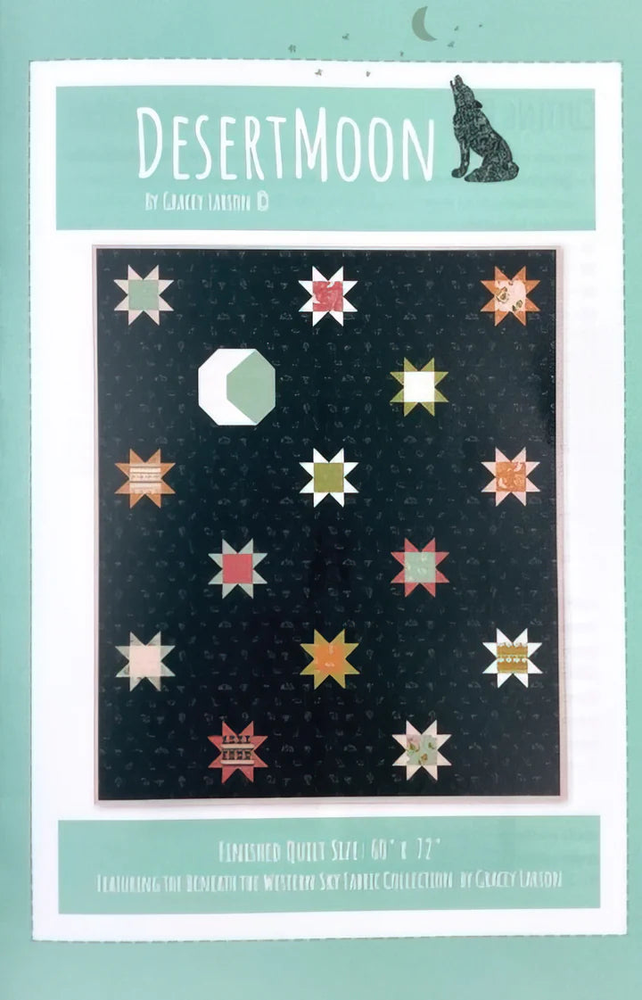 Desert Moon Quilt Pattern by Gracey Larson