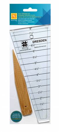 Make An Easy Dresden Quilt Ruler