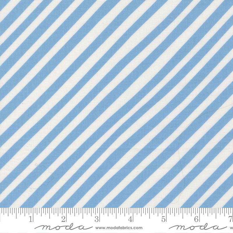 Stripes in Sky from Funny Valentine by Lizzy House for Moda Fabrics