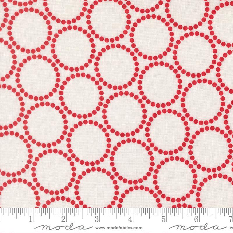Circles in Champagne from Funny Valentine by Lizzy House for Moda Fabrics