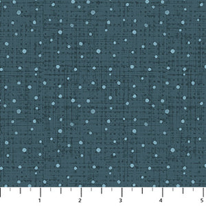 Dots in navy for Cozy Cubs for FIGO Fabrics