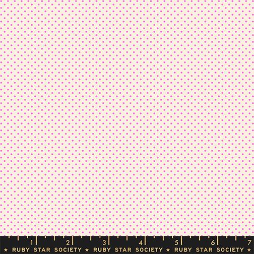 Mini Dot in Neon Pink from Mystic Fable by Alexia Abegg of Ruby Star Society for Moda Fabrics