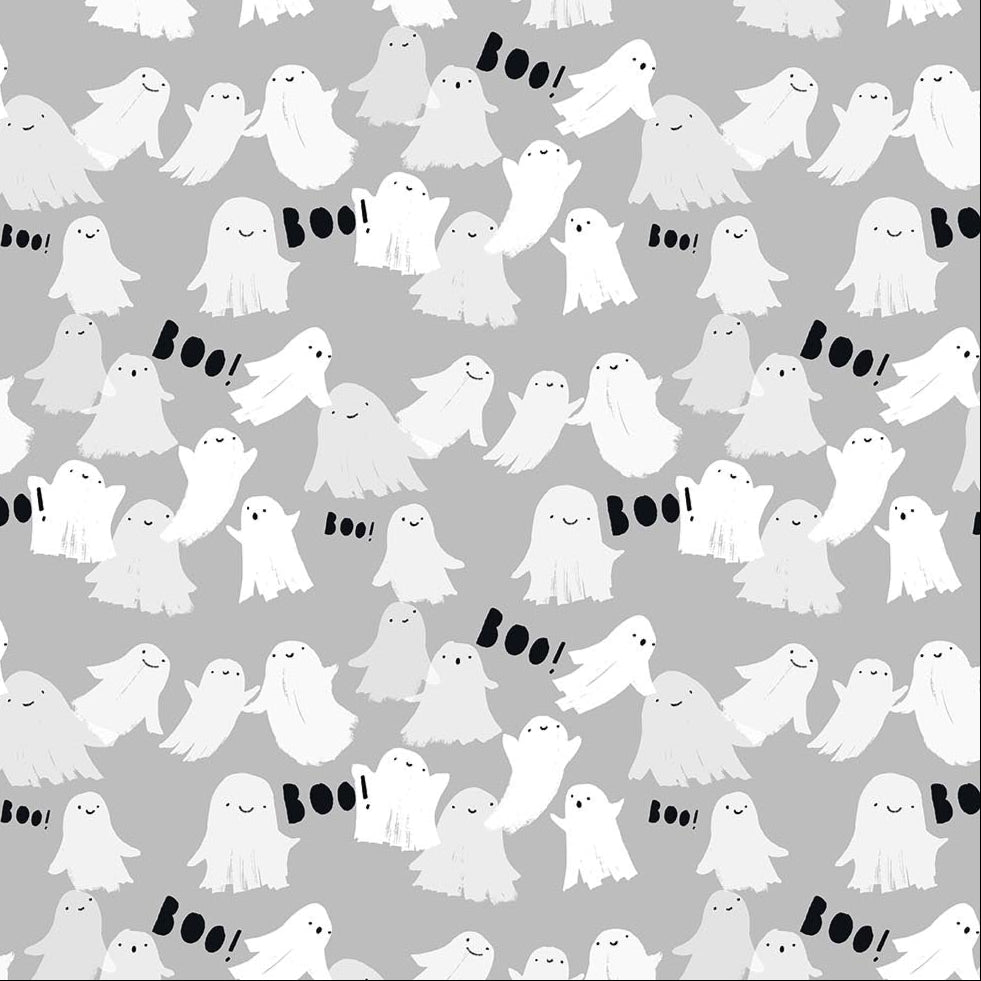 Ghosts in Grey from Sweet Treats by Jillian Phillips for FIGO Fabrics