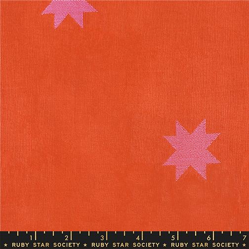 Quilt Star in Red from Warp & Weft Mystic Fable by Alexia Abegg of Ruby Star Society for Moda Fabrics