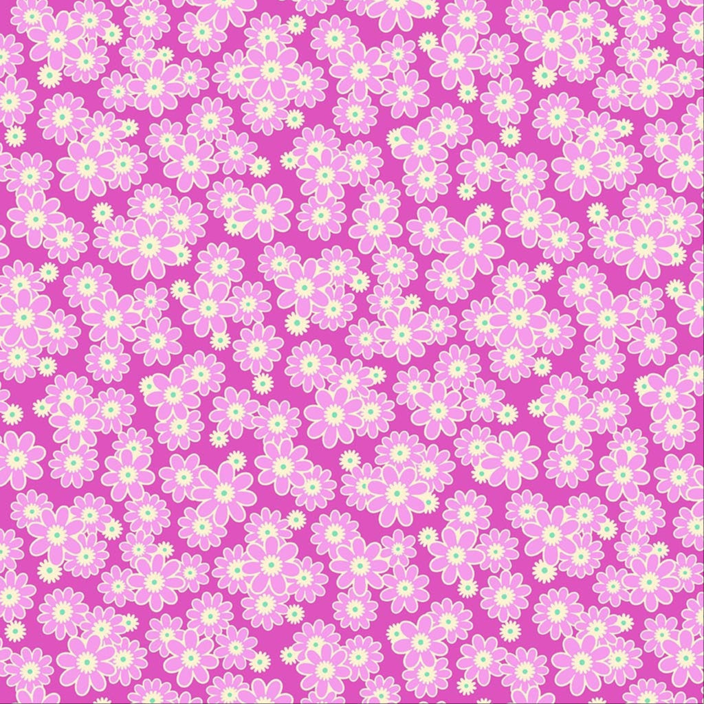 Dear Daisy in Violet from Daisy Crush by Heather Bailey for FIGO Fabrics