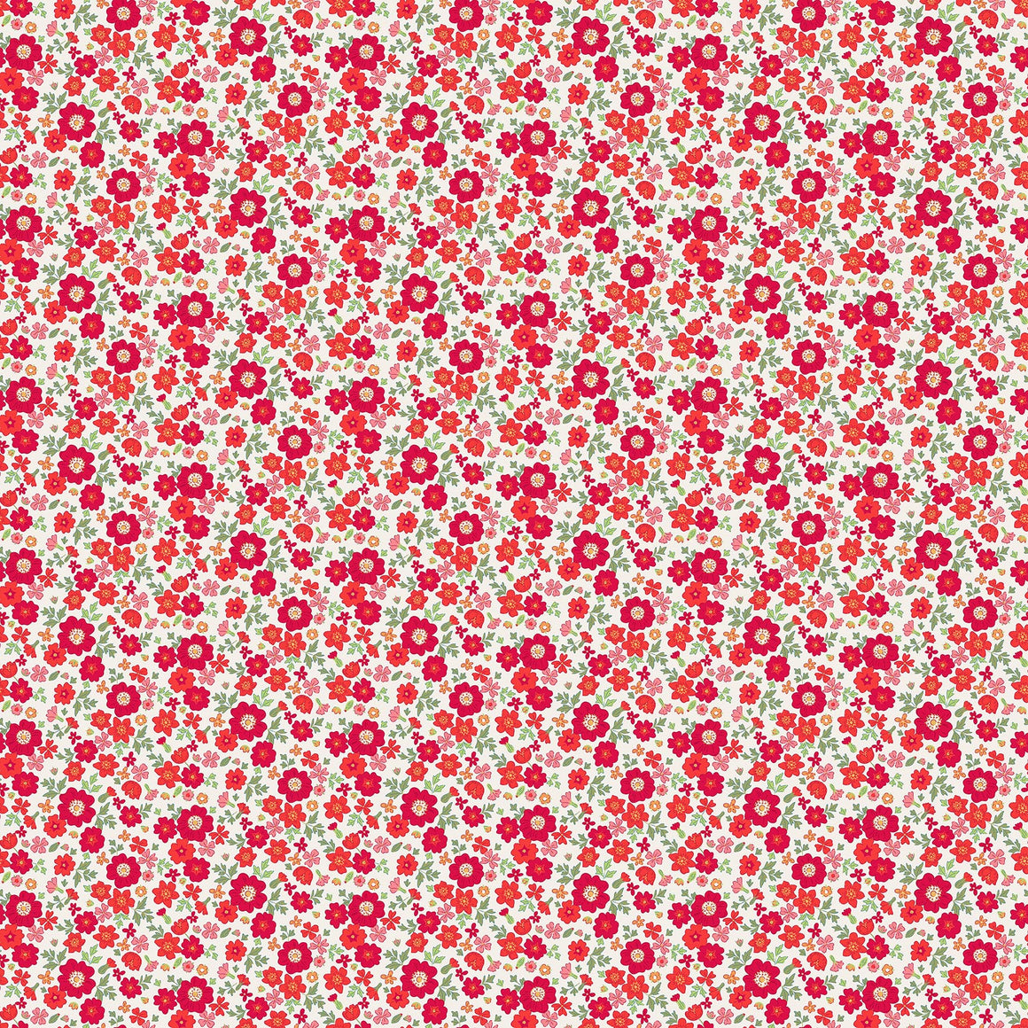Rosa in Red from Floral Romance by Pippa Shaw for FIGO Fabrics