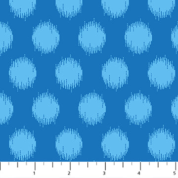 Top Dot in Blue for Pop Sugar for FIGO Fabrics