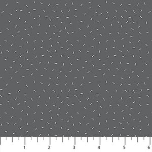Sprinkles in Grey for Dewfall for FIGO fabrics