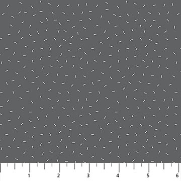 Sprinkles in Grey for Dewfall for FIGO fabrics