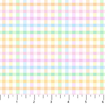 Dovetail Pastel in Checkerboard for FIGO Fabrics