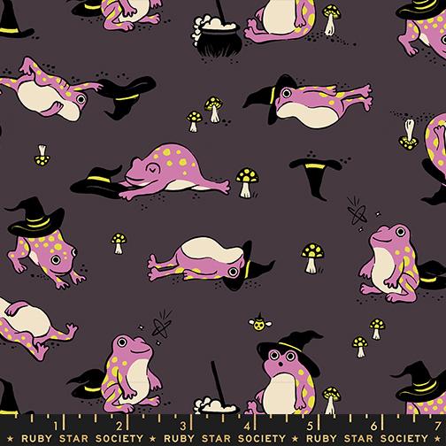 Frogmiliars in Eggplant from Freaky Familiars by Ruby Star Society