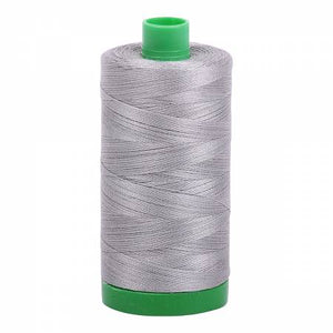 Aurifil Cotton Thread — Color 2620 Stainless Steel, Thread, Aurifil, 40 wt - Mad About Patchwork
