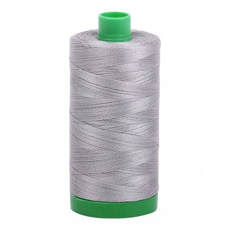 Aurifil Cotton Thread — Color 2620 Stainless Steel, Thread, Aurifil, 40 wt - Mad About Patchwork