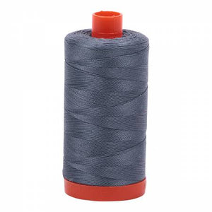 Aurifil Cotton Thread — Dark Grey 1246 — Medium 50wt