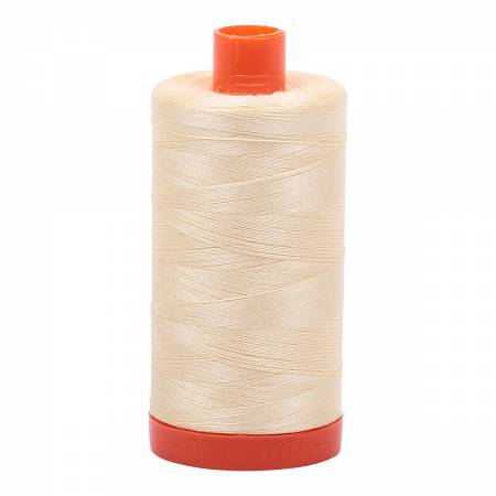 Aurifil Cotton Thread — Light Lemon 2110 — Medium 50wt