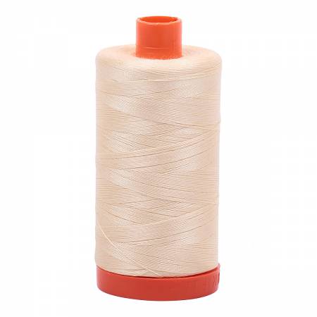 Aurifil Cotton Thread — Butter 2123 — Medium 50wt