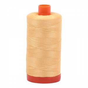 Aurifil Cotton Thread — Medium Butter 2130 — Medium 50wt