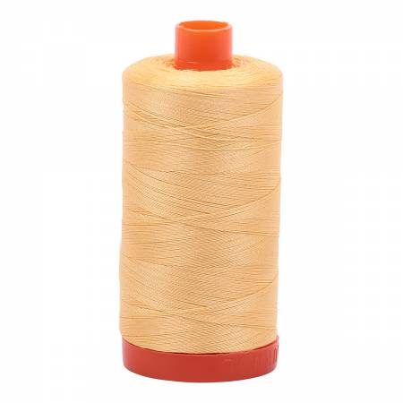Aurifil Cotton Thread — Medium Butter 2130 — Medium 50wt