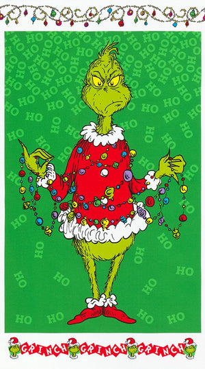 Grinch Lights Panel  - How the Grinch Stole Christmas - Holiday