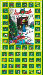 Grinch Advent Calendar by Robert Kaufman Fabrics, Panel