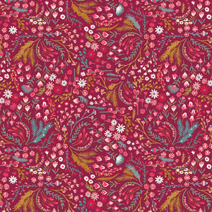 Yuletide Ditsies from Adventale by Katarina Roccella for Art Gallery Fabrics