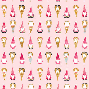 Playful Gnomes in Sweet from Adventale by Katarina Roccella for Art Gallery Fabrics