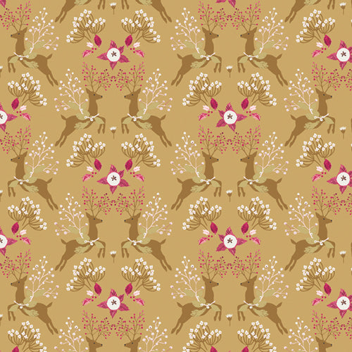 Fawns & Flowers from Adventale by Katarina Roccella for Art Gallery Fabrics