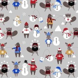 Snowball fight in Titanium - Holid'EH season for Robert Kaufman