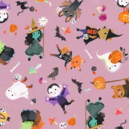 Trick or Treaters in Eerie for Pumpkin Pals by Robert Kaufman