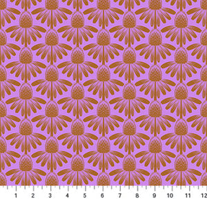 Coneflower in Taffy for Indelible by Anna Maria Horner for Northcott Fabrics