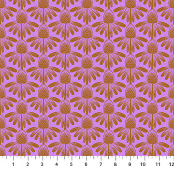 Coneflower in Taffy for Indelible by Anna Maria Horner for Northcott Fabrics