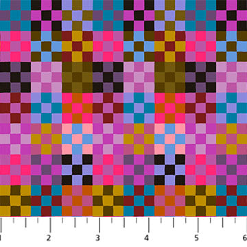 Nine Patch in Rich for Piecework by Anna Maria for Anna Maria Textiles