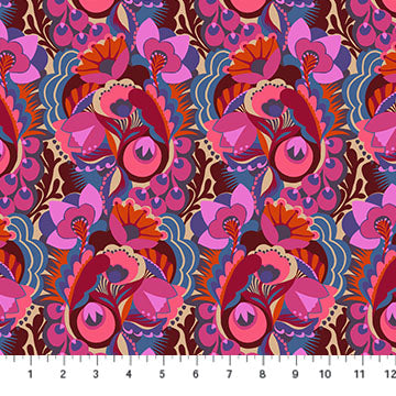 Unfurl in Baroque for Shooting Star by Anna Maria for Anna Maria Textiles
