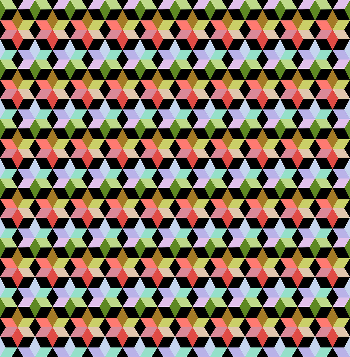 Starlight in Attic from Cozy Christmas by Anna Maria Textiles