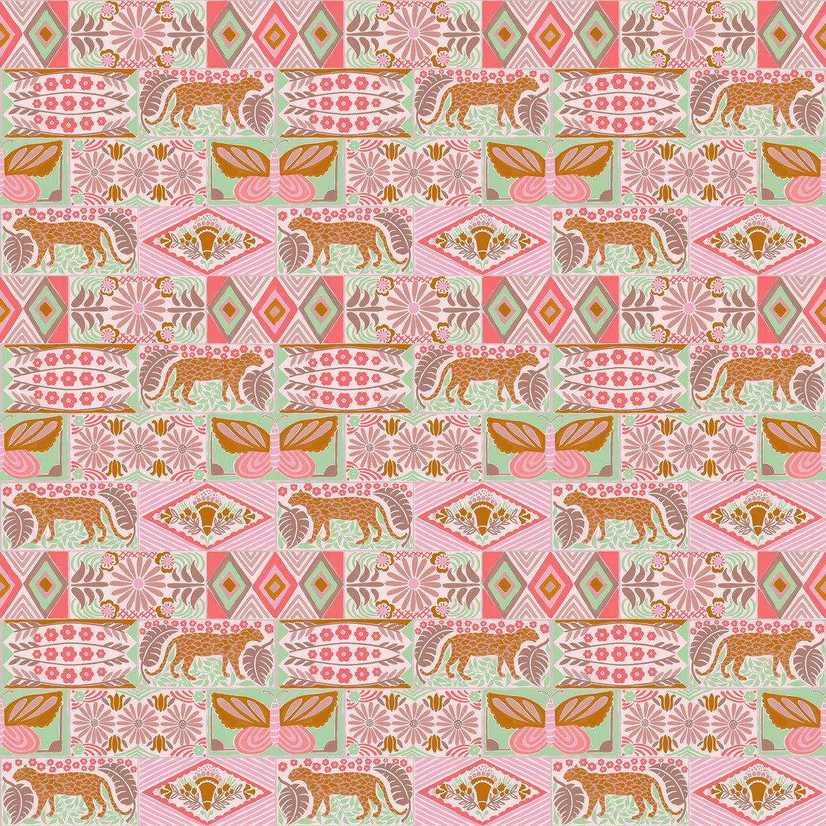 Bricklayer in Sand from Rhapsody by Anna Maria Parry, Designer Fabric