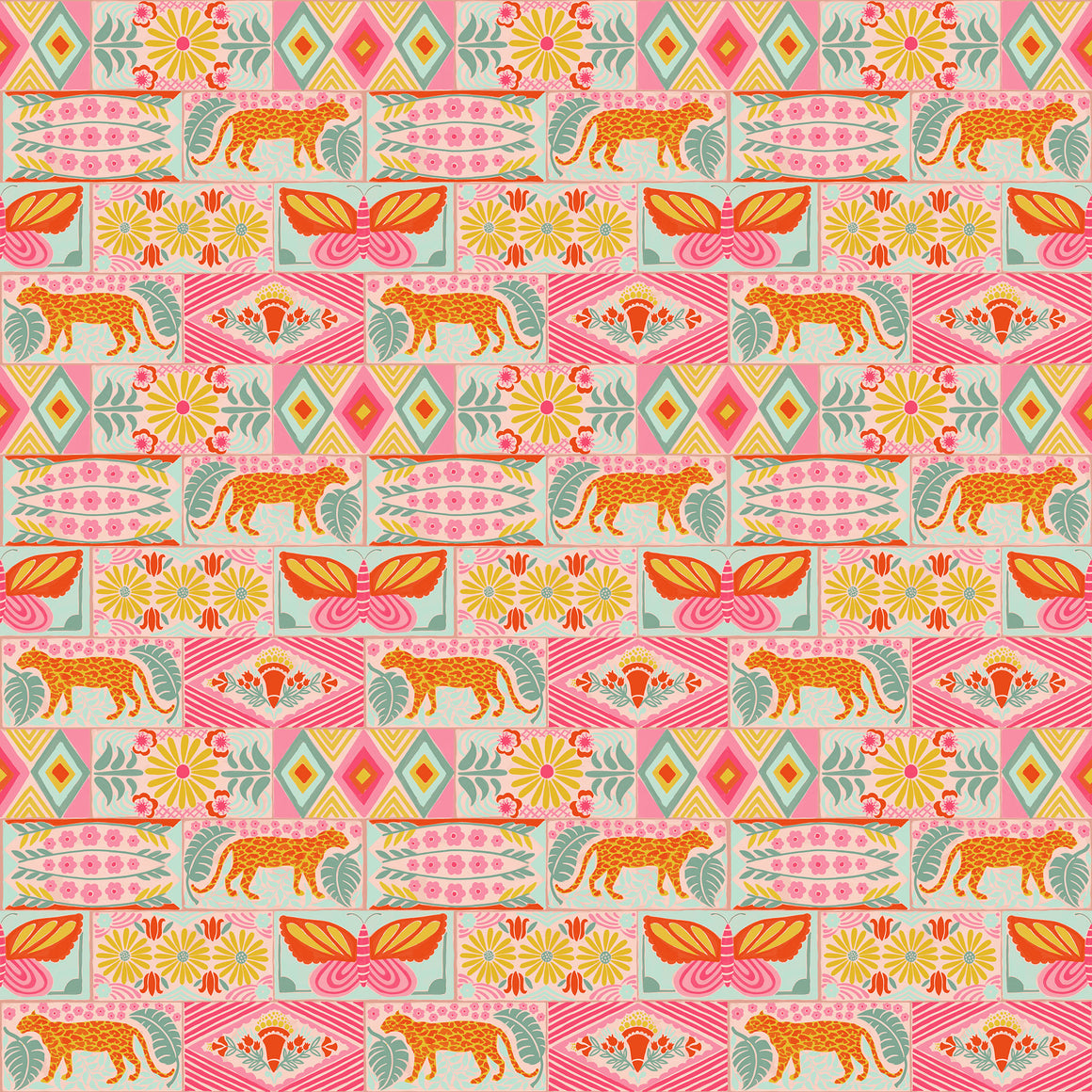 Bricklayer in Sunny from Rhapsody by Anna Maria Parry, Designer Fabric